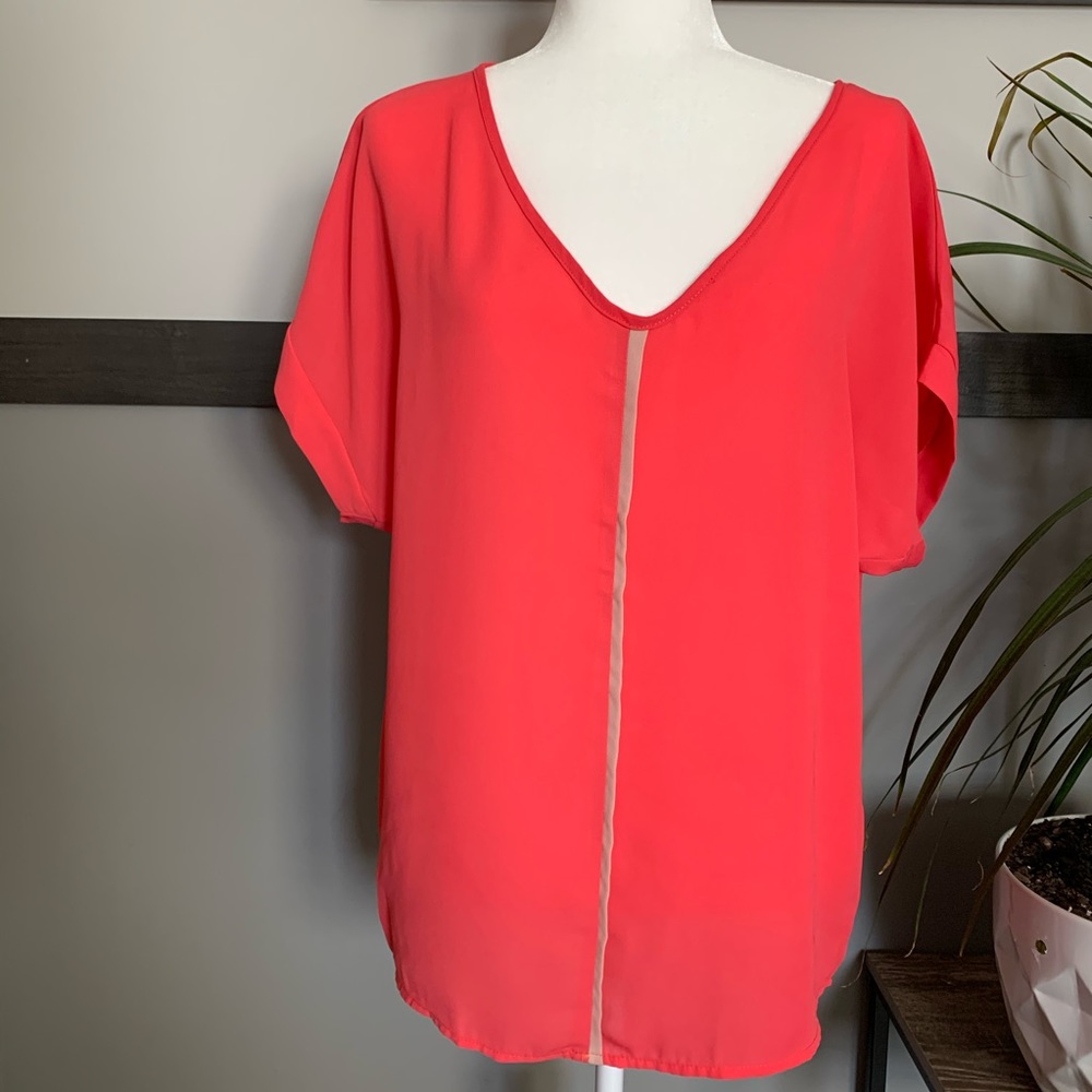 FRANCESCA’S COLLECTION short sleeve over sizes - Picture 1 of 14